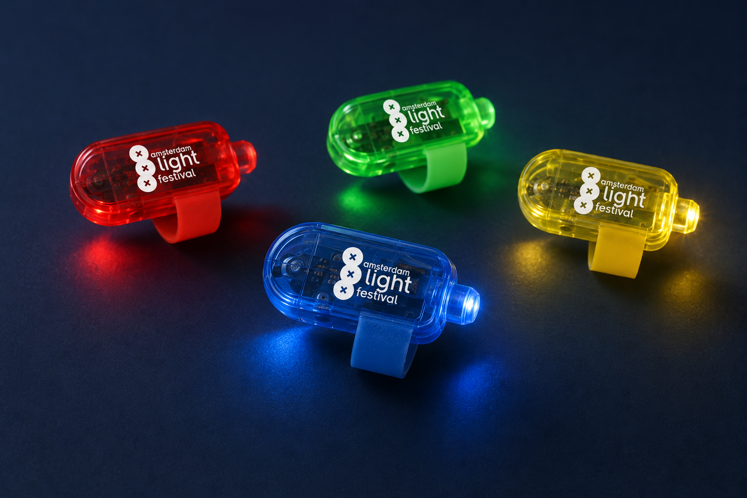 Amsterdam Light Festival LED finger lights