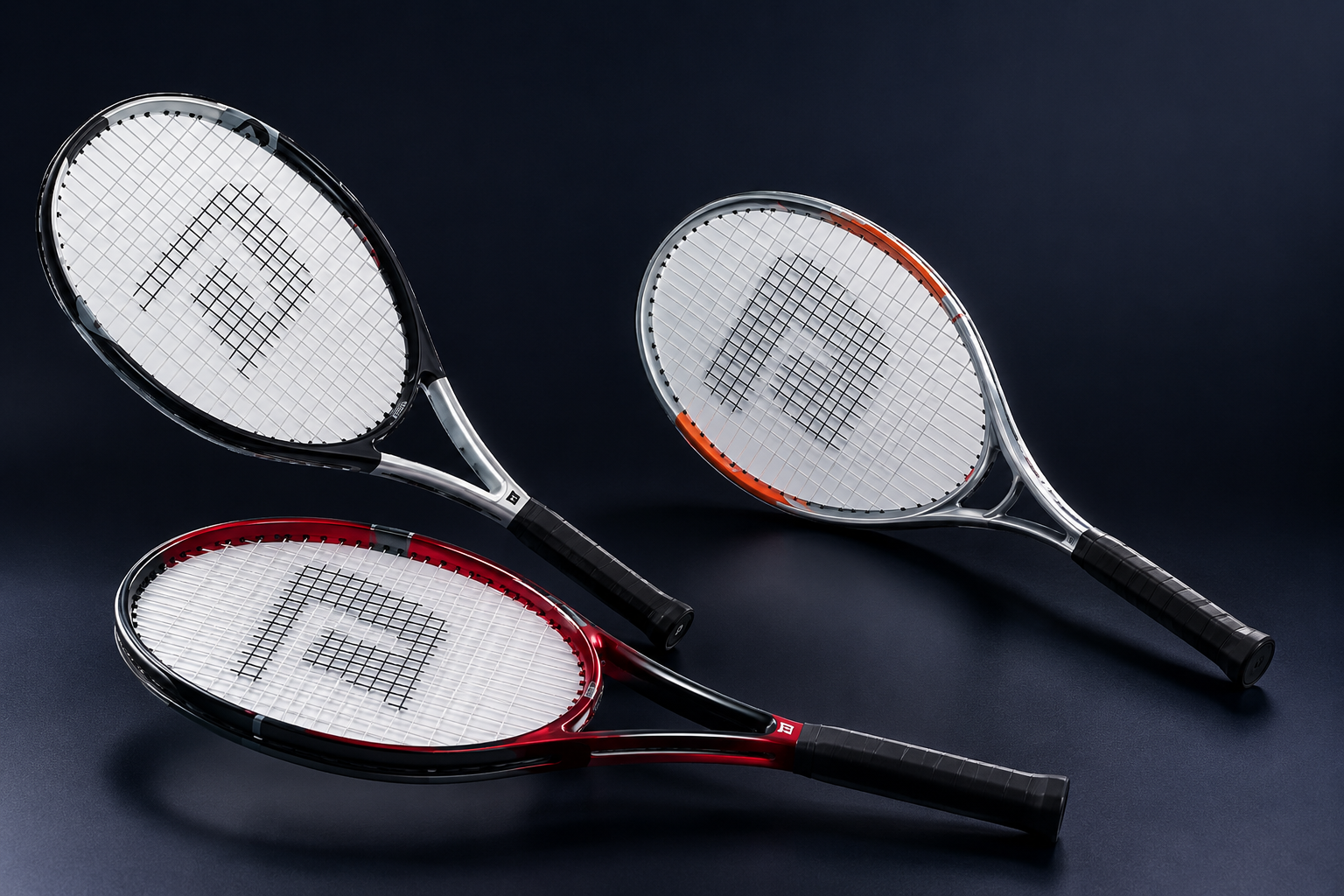 Custom tennis racket range