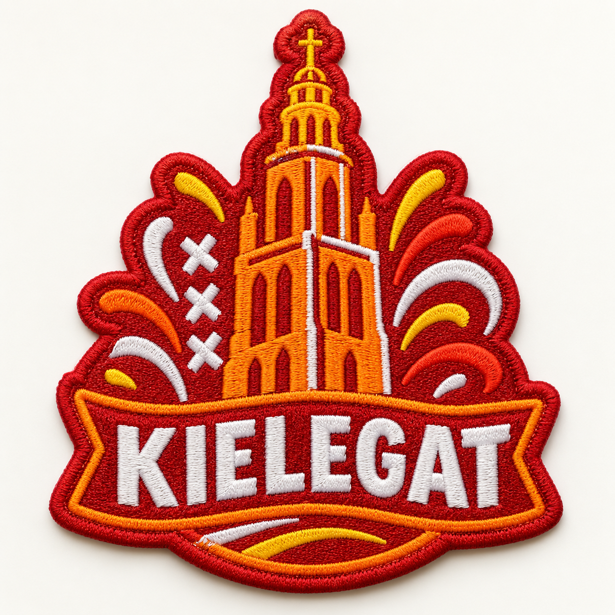Origineel concept voor een Kielegat carnavalsembleem