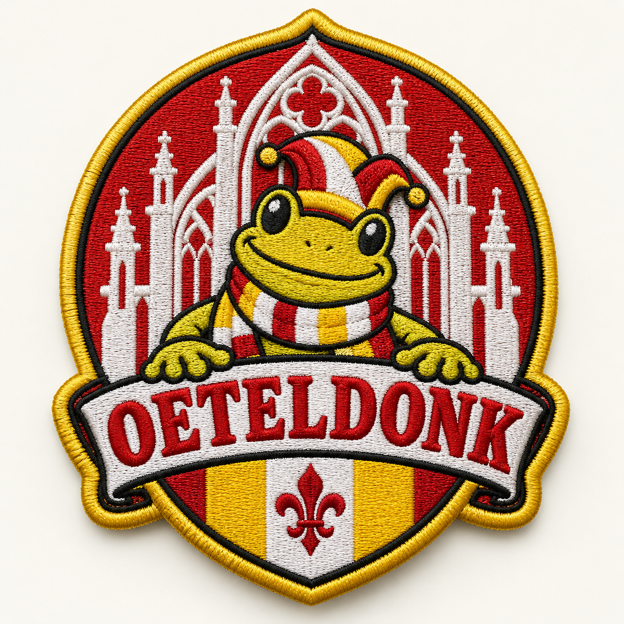 Origineel concept voor een Oeteldonk carnavalsembleem