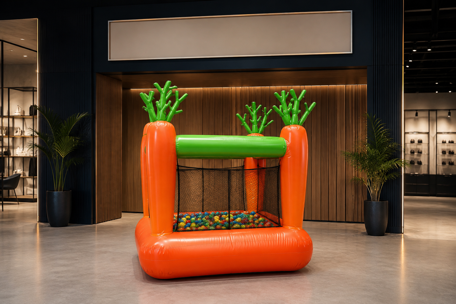 HAK inflatable promotional ball pit
