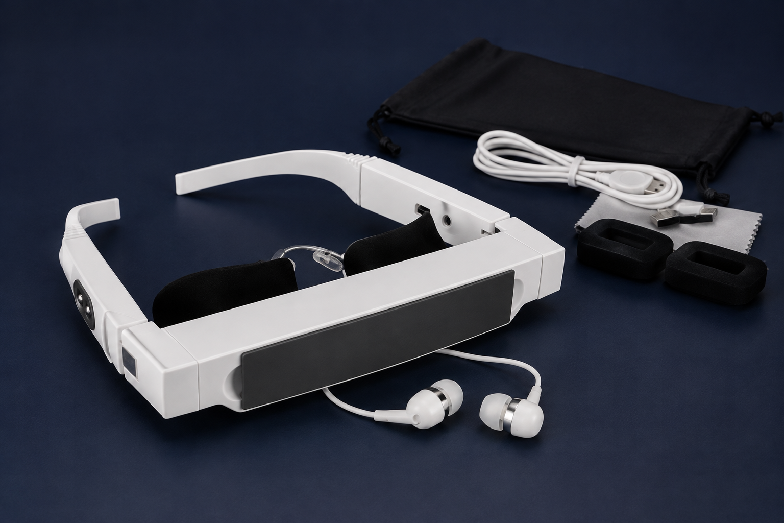 Wearable video eyewear kit